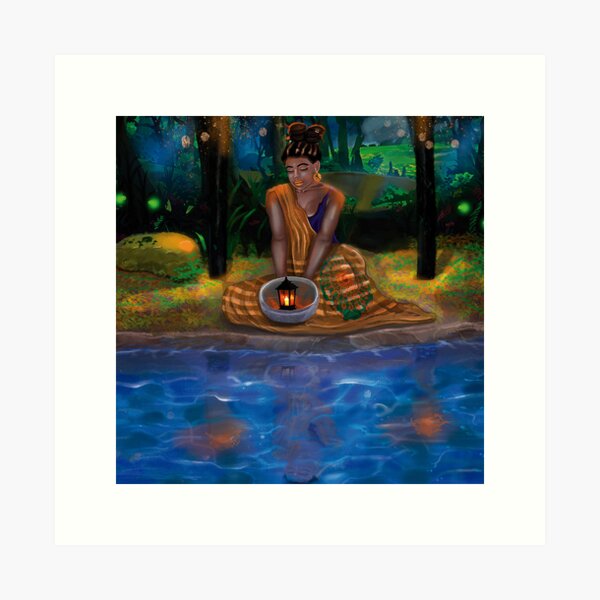 The Lake Art Print