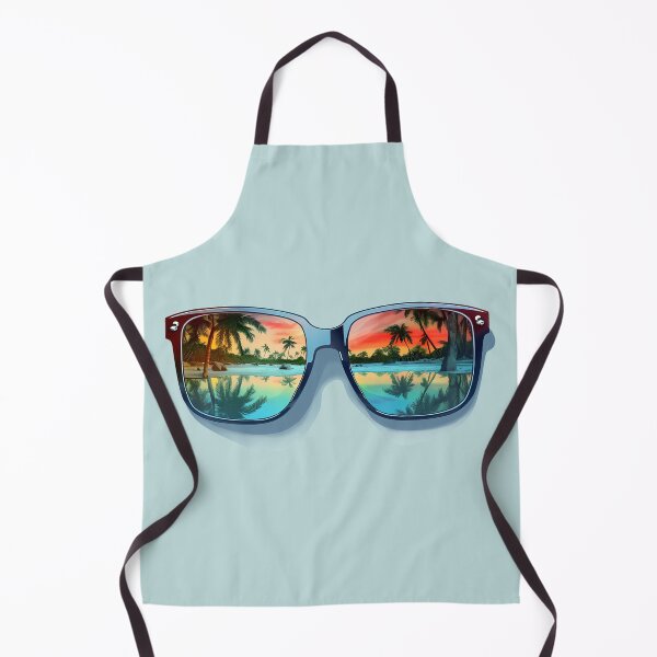 Item preview, Wayfarer Style Sunglasses Tropical Beach Sunset Escape Eyewear designed and sold by meganohm.