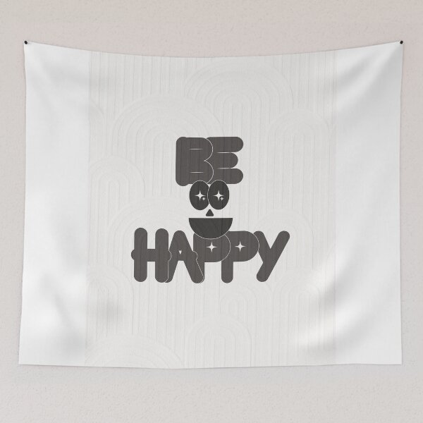 Item preview, Be Happy Poster designed and sold by designsoftinaa.