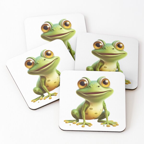 Item preview, Funny Cartoon Frog Cute Cartoon Frog designed and sold by Lumora.Studio.