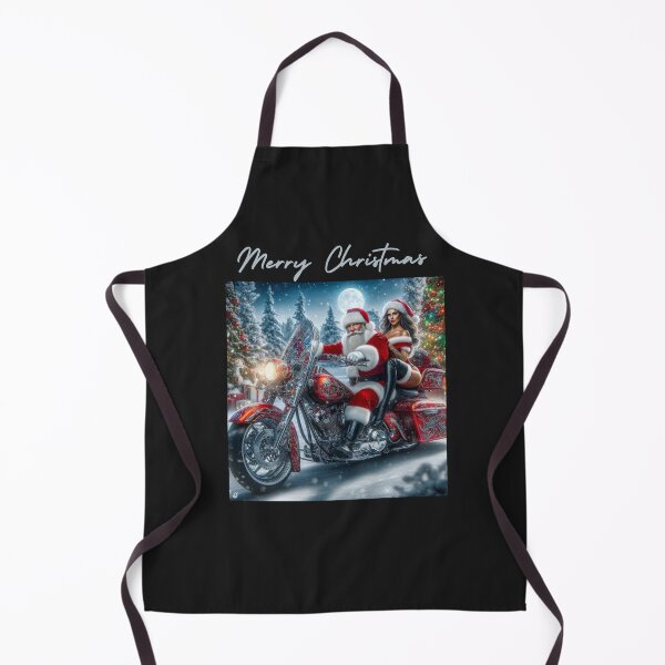 Item preview, Santa and Mrs out for a bike ride designed and sold by SeeingBeyond.