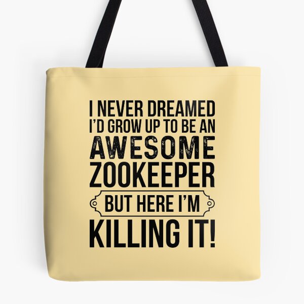 Item preview, Grow Up To be An Awesome Zookeeper designed and sold by kamrankhan.