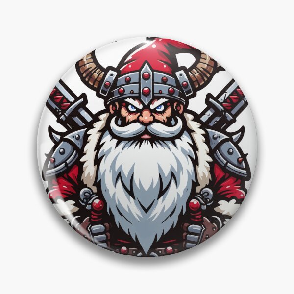 Item preview, Viking Santa Claus Happy Val Halladays  designed and sold by MegaDirt.