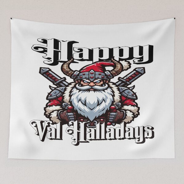 Item preview, Viking Santa Claus Happy Val Halladays  designed and sold by MegaDirt.