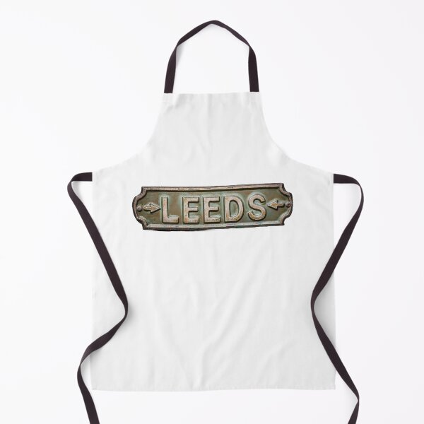 Item preview, Leeds Vintage AI Generated Street Sign designed and sold by SorryFrog.