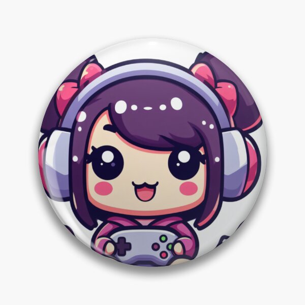 Item preview, cute gamer girl designed and sold by KateBlakeO.