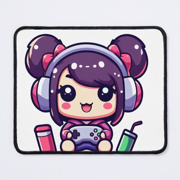 Item preview, cute gamer girl designed and sold by KateBlakeO.
