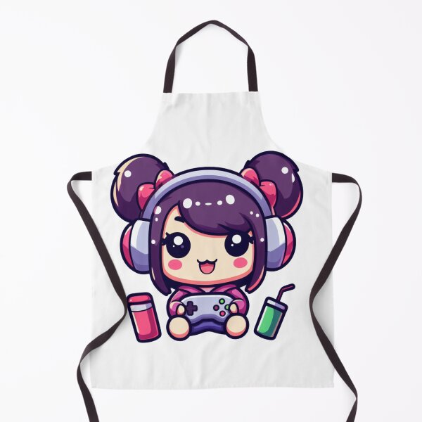 Item preview, cute gamer girl designed and sold by KateBlakeO.