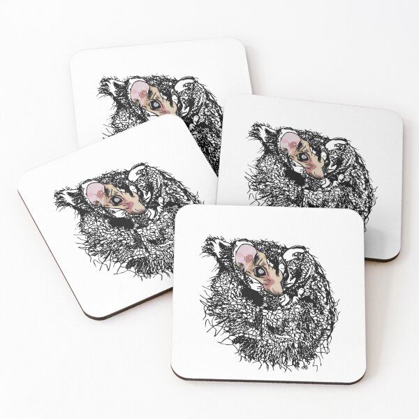 Item preview, Squirrel Glider Scribble designed and sold by Jayda Bruce.