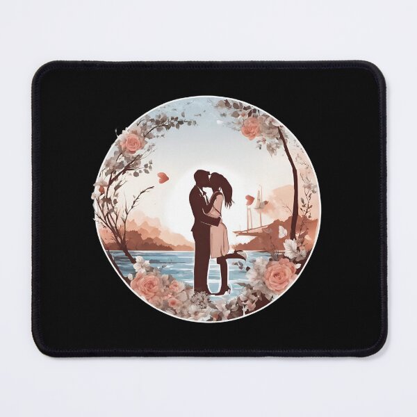 Item preview, Valentine's Day, Lovers in the harbor designed and sold by Aquillashop.