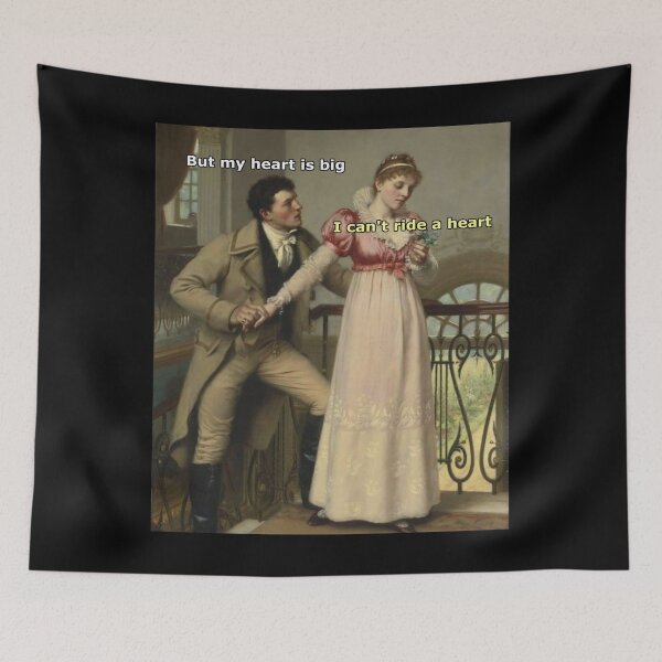 Item preview, But My heart is big - Thanksgiving, Christmas And Birthday Party Gift Ideas for Classic Memes Lovers and Fans designed and sold by Memeing Everything.
