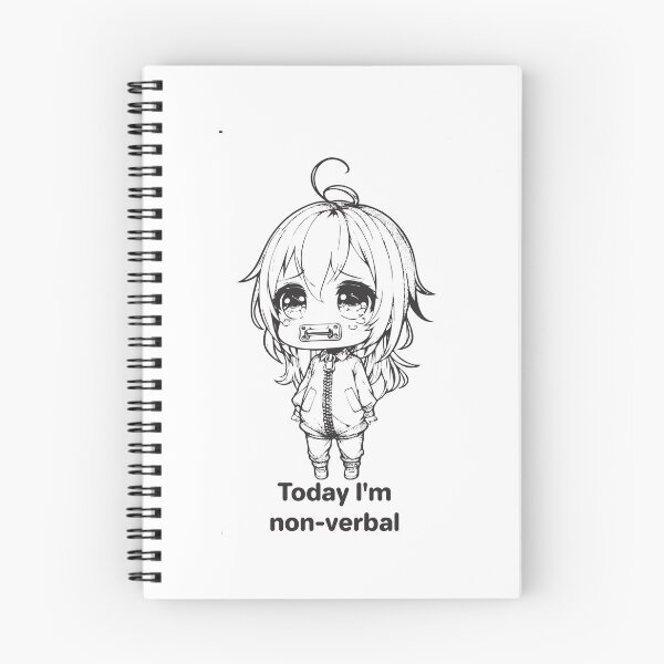 Item preview, Today I'm non-verbal designed and sold by ndmedia.