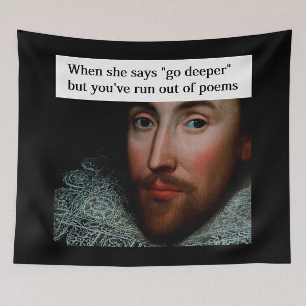 Item preview, When She says "go deeper" - Thanksgiving, Christmas And Birthday Party Gift Ideas for Classic Memes Lovers and Fans designed and sold by Memeing Everything.