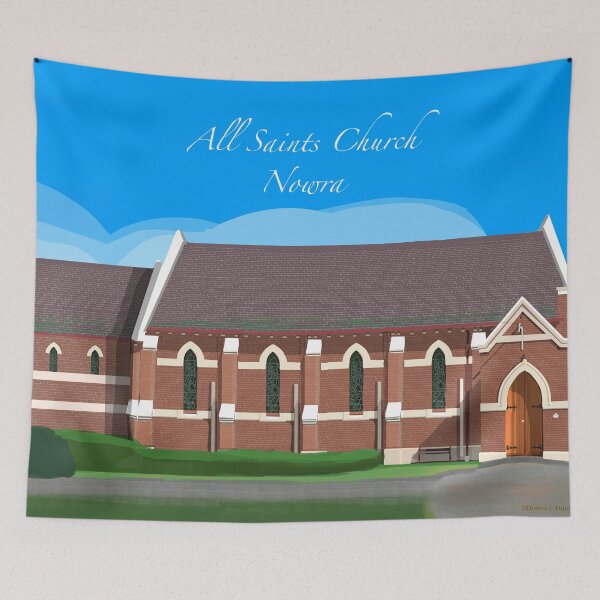 Item preview, All Saints Church Berry Street Nowra designed and sold by Donnahuntriss.