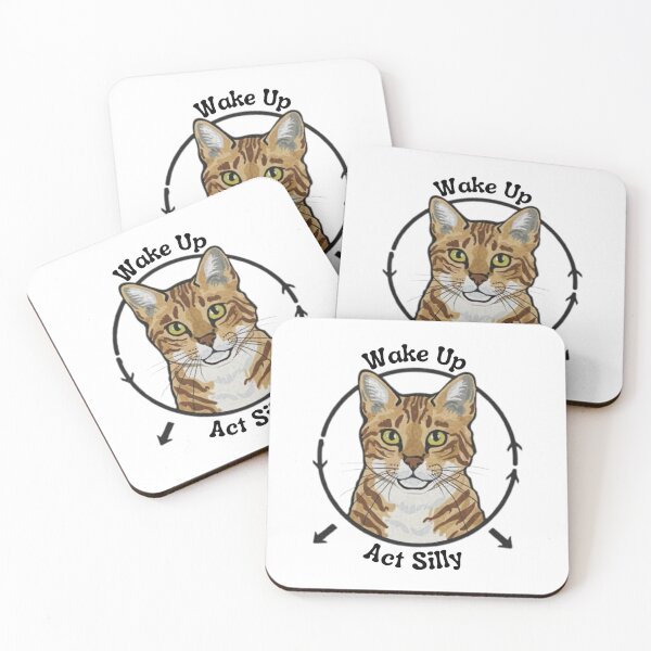 Artikelvorschau, Wake Up Act Silly Cat | Wake Up Act Silly Cat Kids entworfen und verkauft von medbouk1.