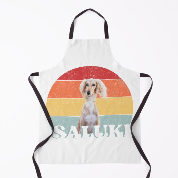 Item preview, Saluki Persian greyhound retro t-shirt designed and sold by Cinnamonbon.