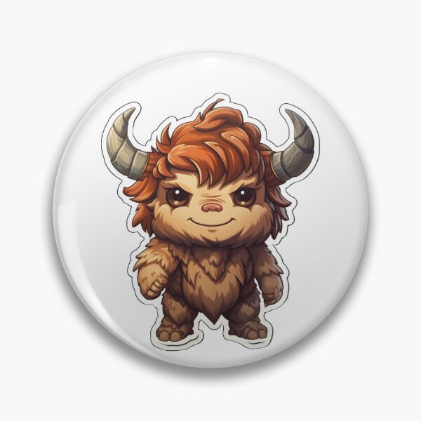 Item preview, Adorable Teen Minotaur Big Eyes designed and sold by Perianes.