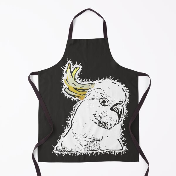 Item preview, Sulfur Crested Cockatoo Scribble designed and sold by Jayda Bruce.