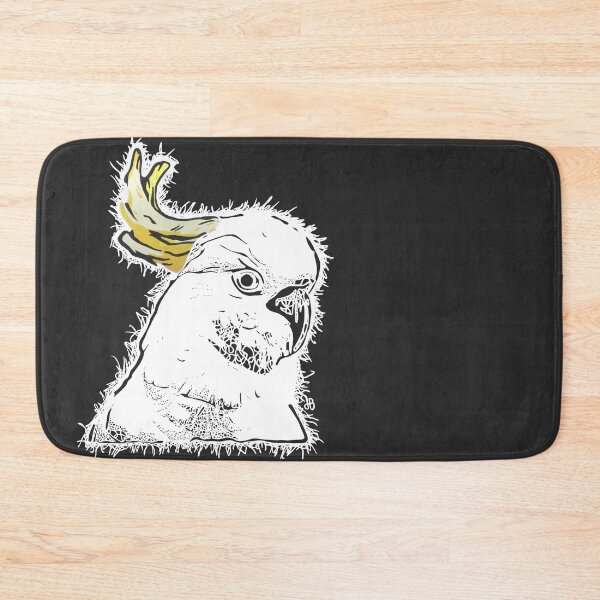 Item preview, Sulfur Crested Cockatoo Scribble designed and sold by Jayda Bruce.