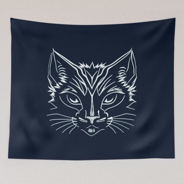 Item preview, Feline face designed and sold by Javier Narváez Solarte.