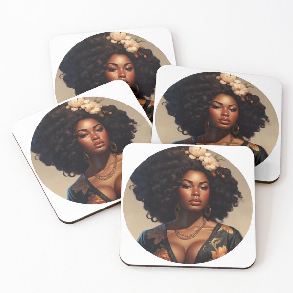 Aperçu de l'œuvre Afro Glamour créée et vendue par MendaciousMina.