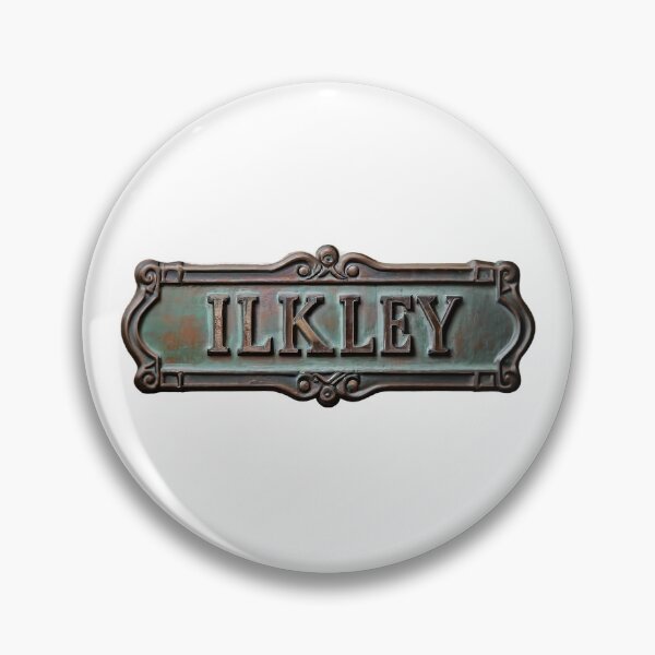 Item preview, Letrero de calle vintage generado por IA de Ilkley designed and sold by SorryFrog.