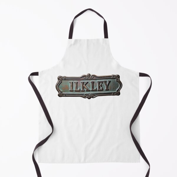 Item preview, Ilkley Vintage AI Generated Street Sign designed and sold by SorryFrog.