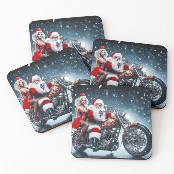 Item preview, Santa Claus and Mrs bike ride designed and sold by SeeingBeyond.