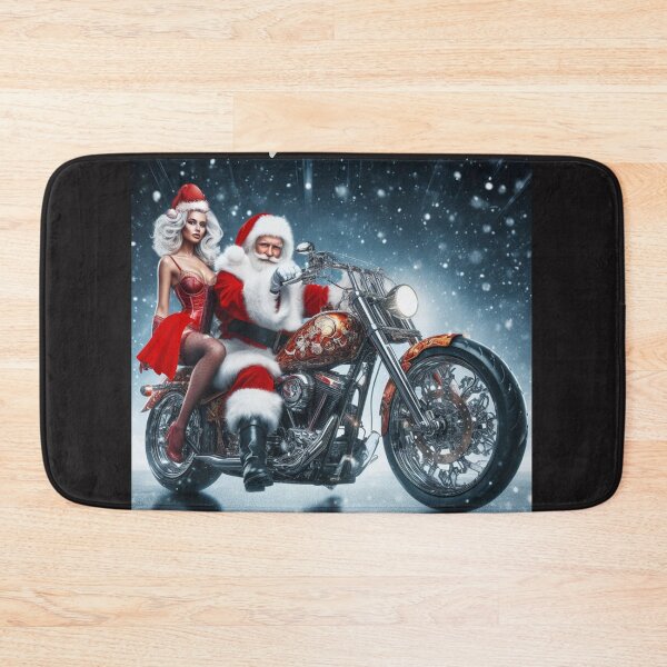Item preview, Santa Claus and Mrs bike ride designed and sold by SeeingBeyond.