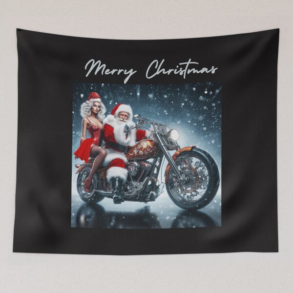 Item preview, Santa Claus and Mrs bike ride designed and sold by SeeingBeyond.