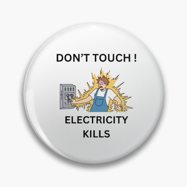 Item preview, ELECTRICITY KILLS designed and sold by Riverside-Moon.
