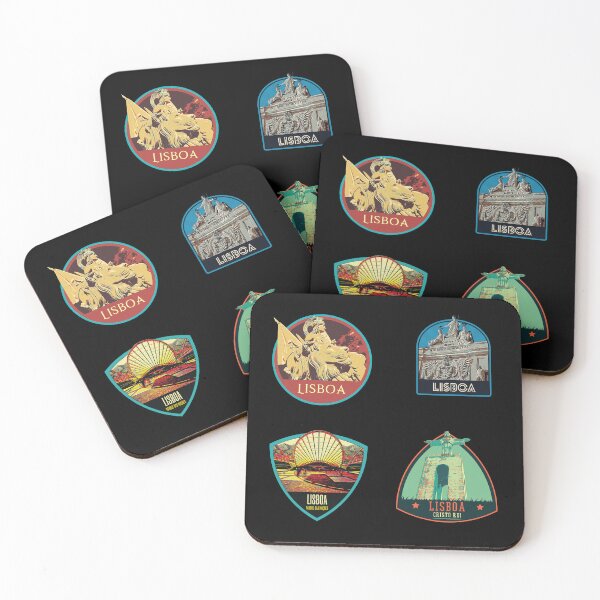 Item preview, Lisbon Love Pack: 4 Iconic Stickers for Portugal Enthusiasts designed and sold by Lemomo-artworks.