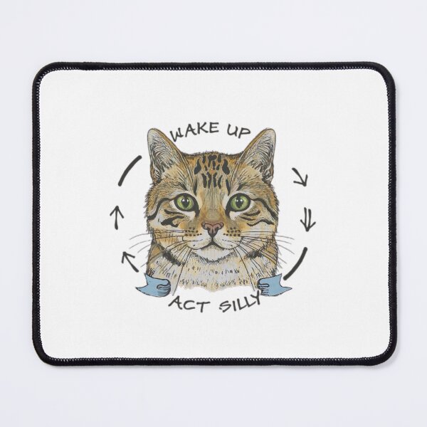 Item preview, Wake Up Act Silly Cat | Wake Up Act Silly Cat Kids  designed and sold by medbouk1.