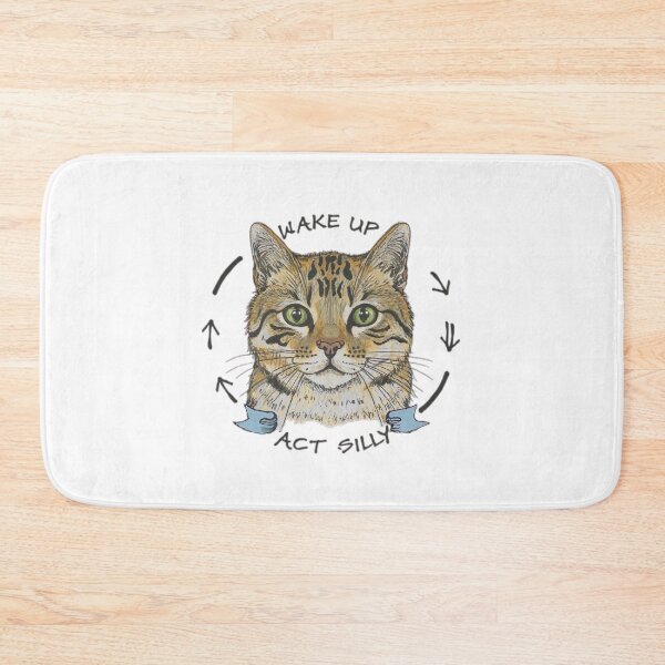 Item preview, Wake Up Act Silly Cat | Wake Up Act Silly Cat Kids  designed and sold by medbouk1.