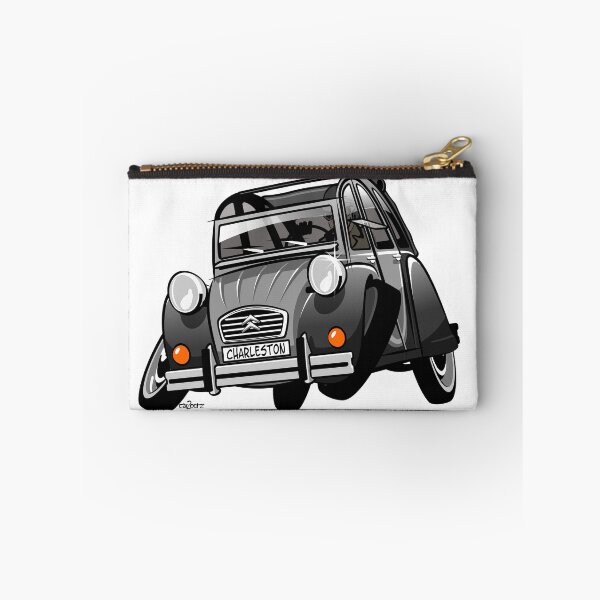 Item preview, 2CV caricature Charleston grey designed and sold by car2oonz.