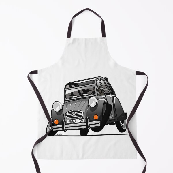 Item preview, 2CV caricature Charleston grey designed and sold by car2oonz.