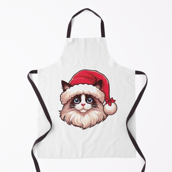 Item preview, Gato Ragdoll con sombrero navideño designed and sold by Arterx.