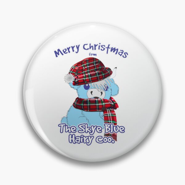 Item preview, Merry Christmas from the Skye Blue Hairy Coo designed and sold by Stuart Ward.