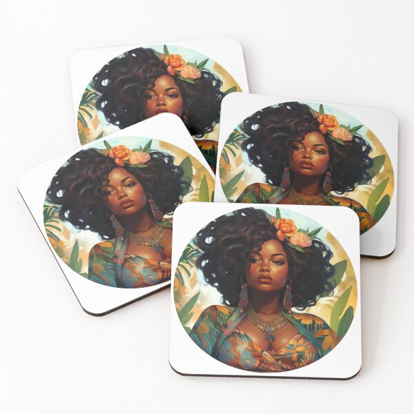 Aperçu de l'œuvre Afro Glamour créée et vendue par MendaciousMina.