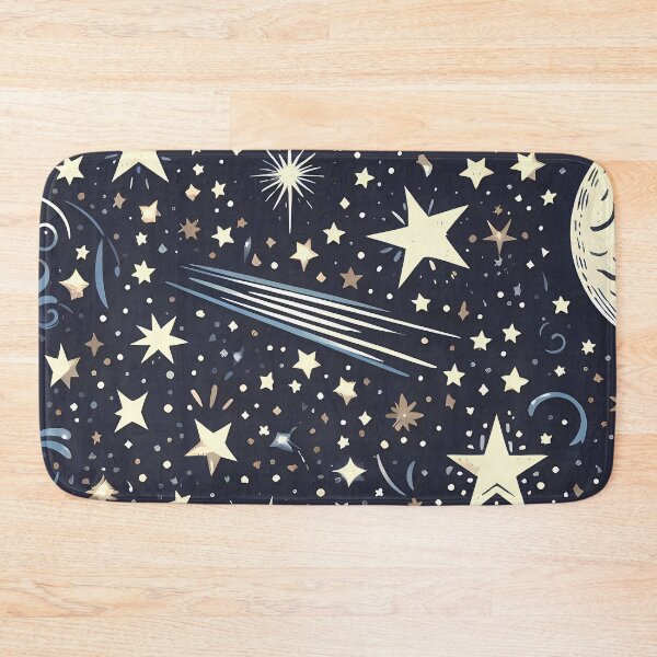 Item preview, Starry Night Sky Pattern – Celestial and Cute designed and sold by Kittyzens.