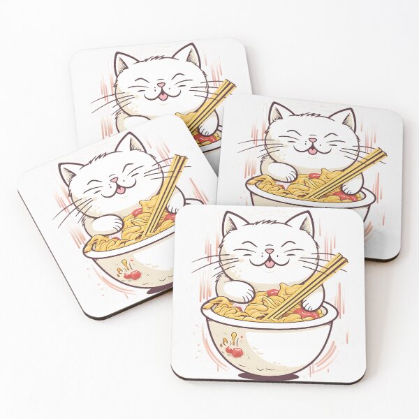 Item preview, Cat and Ramen designed and sold by Gugacz.