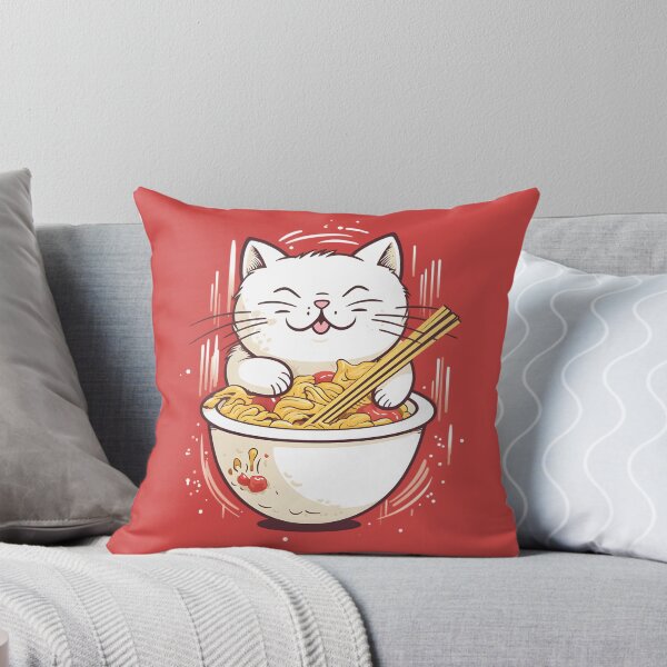 Item preview, Cat and Ramen designed and sold by Gugacz.