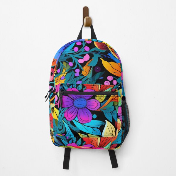 Item preview, Floral Design Flowers Vivid Bright Colors Neon designed and sold by Lumora.Studio.