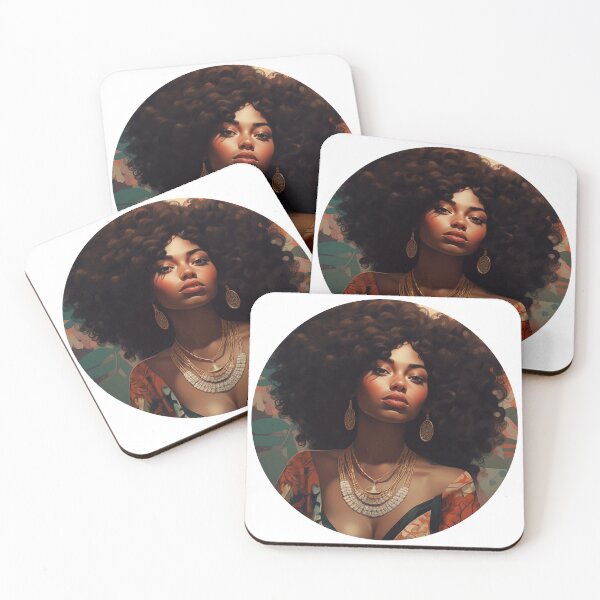 Aperçu de l'œuvre Afro Glamour créée et vendue par MendaciousMina.
