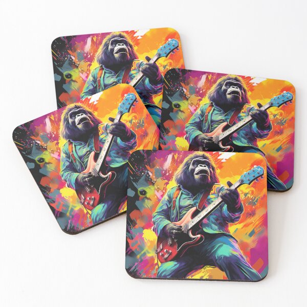 Item preview, Rockstar Gorilla designed and sold by Beauty  Art Printable.