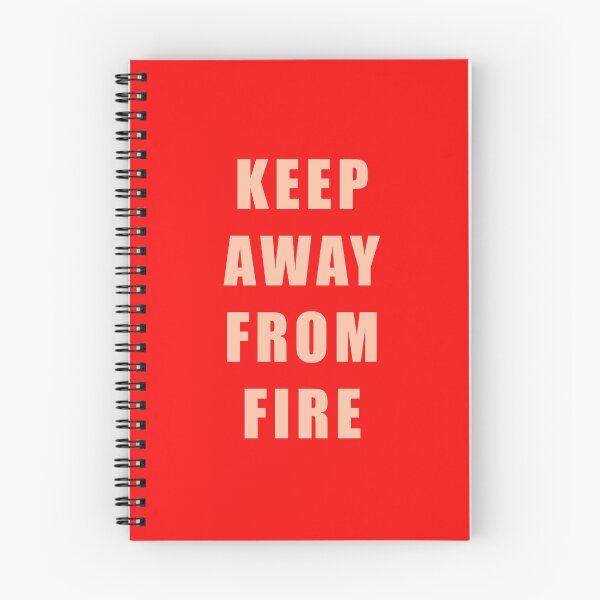 Item preview, Keep away from fire designed and sold by happyinblack.