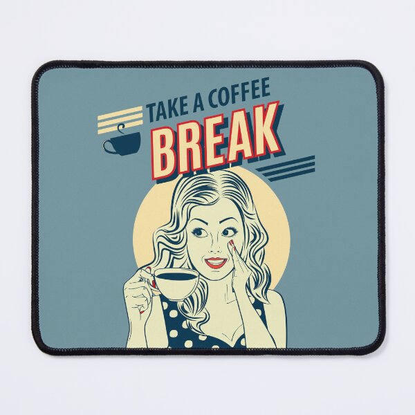 Item preview, Take A Coffee Break Pin Up Girl Vintage Style designed and sold by dk-design85.