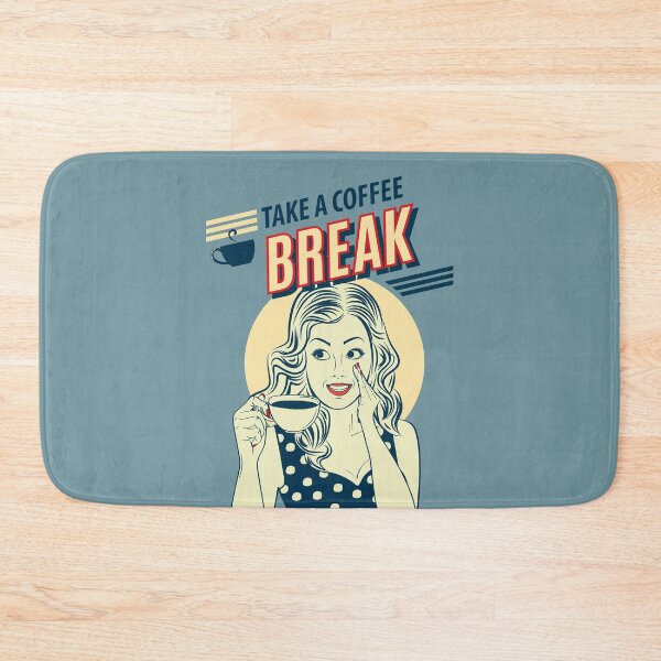 Item preview, Take A Coffee Break Pin Up Girl Vintage Style designed and sold by dk-design85.
