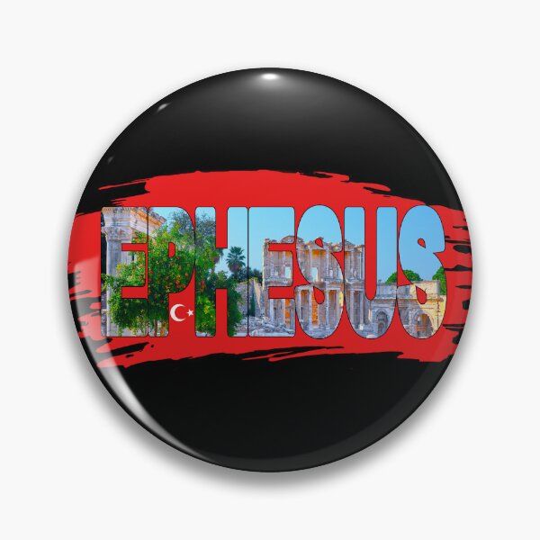 Item preview, EPHESUS - Turkey Ancient Ruins with Flag designed and sold by Adam Gormley.