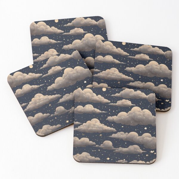Item preview, Starry Night Sky Pattern – Celestial and Cute designed and sold by Kittyzens.